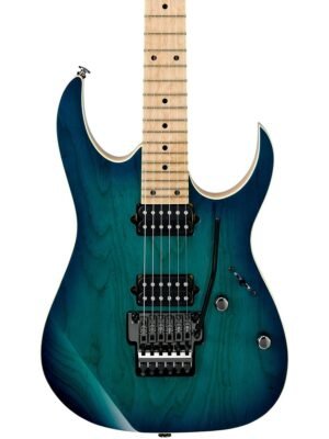 Ibanez RG Prestige Series RG652AHM Electric Guitar Nebula Green Burst