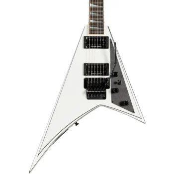 Jackson USA RR1 Randy Rhoads Select Series Electric Guitar Snow White Pearl with Black Pinstripes