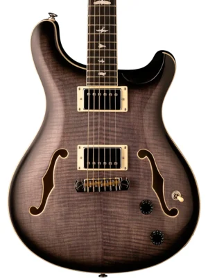 PRS SE Hollowbody II Electric Guitar Charcoal Burst