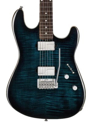 Sterling by Music Man Sabre Electric Guitar Deep Blue Burst