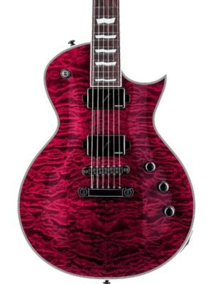 ESP LTD EC-1000QM Electric Guitar See Thru Black Cherry