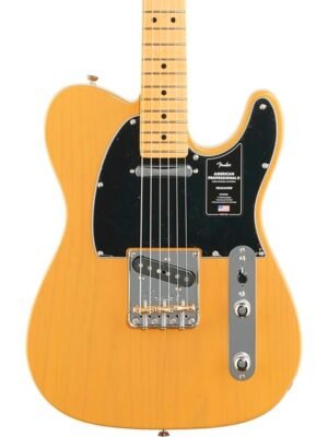 Fender American Professional II Telecaster Electric Guitar – Butterscotch Blonde